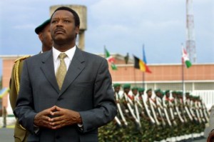 Le Dictateur Pierre Buyoya ( dit l' "Homme de la France"), aujourd'hui Haut représentant de l’UA pour le Mali et le Sahel  ( Photo:  AFP )