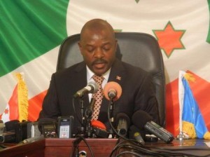 Le très populaire Président africain du Burundi, S.E. Pierre NKURUNZIZA
