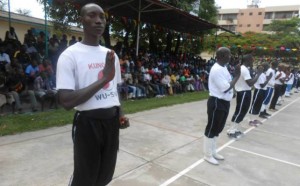 Lancement officiel du Kung Fu à Bujumbura ( Photo :www.akeza.net)