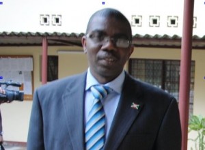 Le ministre burundais  de l’eau ,de l'environnement, de l'aménagement du territoire et de l’urbanisme, M. Jean-Claude Nduwayo