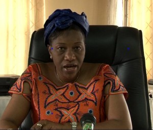 La ministre de la solidarité nationale, Mme Clotilde NIRAGIRA