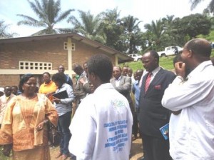 La Ministre de la Santé à Bubanza ( Photo: PPBDI.COM )