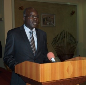Le vice président du Burundi, S.E.  Gervais Rufyikiri