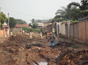 Pavage de rues en commune urbaine de Ngagara  ( Photo: PPBDI.COM )