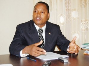 M. Edouard Nduwimana, Ministre de l’Intérieur du Burundi
