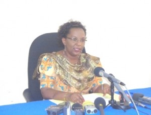 La ministre de la santé publique, Dr Sabine Ntakarutimana  ( Photo: ppbdi.com )