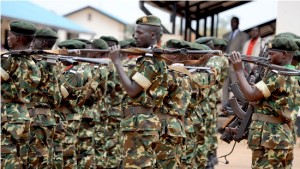 Les militaires de l'armée burundaise FDN 