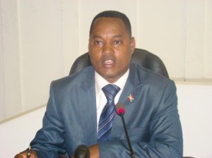 Le ministre de l’Intérieur au Burundi, M.  Edouard NDUWIMANA 