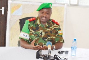 Lieutenant Général Silas NTIGURIRWA, Commandant des Forces de l’Union Africaine  en Somalie  ( Photo: iwacu-burundi.org )