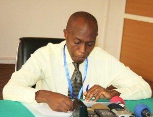M. Joseph Nduwimana, secrétaire permanent au ministère de l’Agriculture et de l’Elevage du Burundi ( Photo : iwacu-burundi.org )