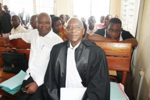 M. Fréderic Bamvugiyumvira, vice-président du Parti SAHWANYA FRODEBU , devant la Cour anti-corruption ( Photo: iwacu-burundi.org )