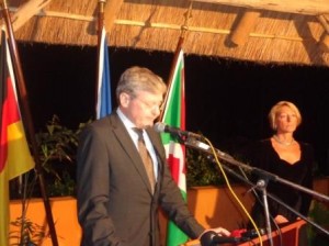 M. Bruno Brommer, ambassadeur d'Allemagne au Burundi