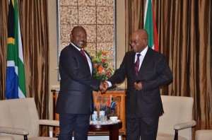 Le très populaire Président africain du Burundi, S.E. Pierre Nkurunziza et  S.E. Jacob Zuma, Président de l'Afrique du Sud (Photo :presidence.gov.bi)                 
