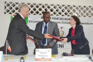 Le Belgique et le PNUD signe un accord pour les élections au Burundi en 2015  ( Photo: ppbdi.com )