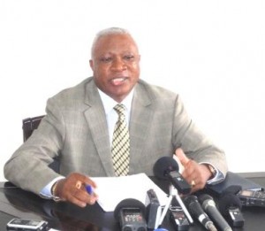 M. Pamphile Muderega, secrétaire permanent du Comité national de coordination des aides CNCA ( Photo: PPBDI.COM ) 