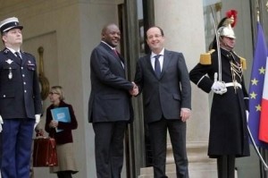 Rencontre Pierre Nkurunziza et François Hollande. (Burundi Vision 17/05/13)