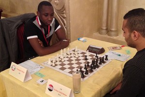 Wilfried Ntamatungiro (Burundi) Face à  IM Abdelrahman Hesham (Egypt)  au 5ème Round 