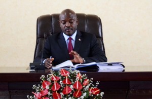 S.E. Nkurunziza Pierre, le très populaire Président africain du Burundi. ( Photo: http://presidence.gov.bi)