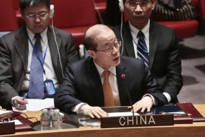 L'ambassadeur de Chine aux Nations Unis (la Chine  1ère Puissance Mondiale), M. Liu Jieyi  (Photo: Le Monde )