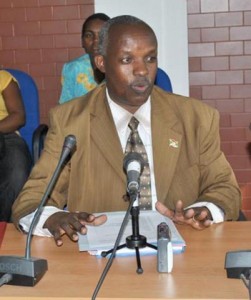 M. Térence Mbonabuca, directeur général de l’Administration du territoire au ministère de l’intérieur