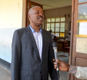 M. Jean de Dieu Mutabazi, candidat à la Présidentielle 2015 pour la coalition COPA ( Photo : iwacu-burundi.org )