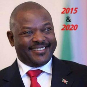 Le très populaire Président Africain du Burundi S.E. Pierre Nkurunziza, candidat CNDD-FDD