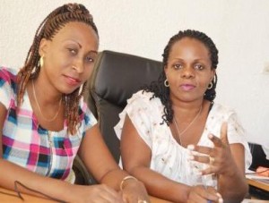 Mme Stella Rwajekera et Mme Alice Emilie Ntamatungiro, du Comité de Lutte  contre les VSBG  au Burundi ( Photo: PPBDI.COM )
