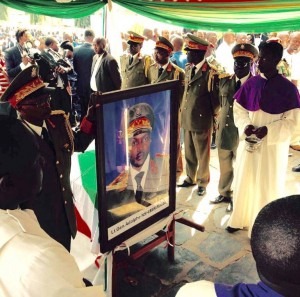 Funérailles de Feu le Lieutenant Général Adolphe Nshimirimana