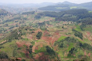 Quelques collines de la province de Kayanza au Burundi ( Photo: http://guillaumedbburundi.blogspot.be )