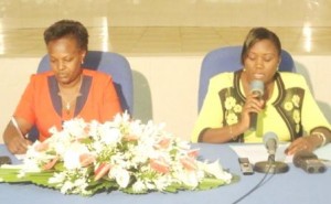 Dr Josiane Nijimbere, Ministre burundaise de la Santé publique et de la lutte contre le sida ( 17/09/2015 - Photo: ppbdi.com )