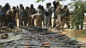 Photo: Les autorités tchadiennes ont découvert un important stock d'armes, au domicile d'un membre présumé de Boko Haram, à Ndjamena. 
