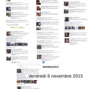 Attaque médiatique contre le Burundi  de la French Media Network ( RFI, AFP, Le Monde, Jeune Afrique, TV5 ... ) et de la Samantha US- Connection ( BBC, VOA, Reuters, NY Times blog  ... ) .