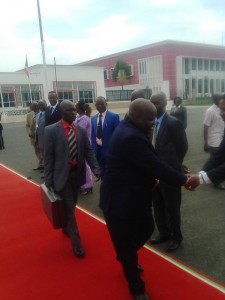 Le president de l'Assemblee Nationale part en tanzanie pour une mission de travail  ( Photo :  Gabby Bugaga )