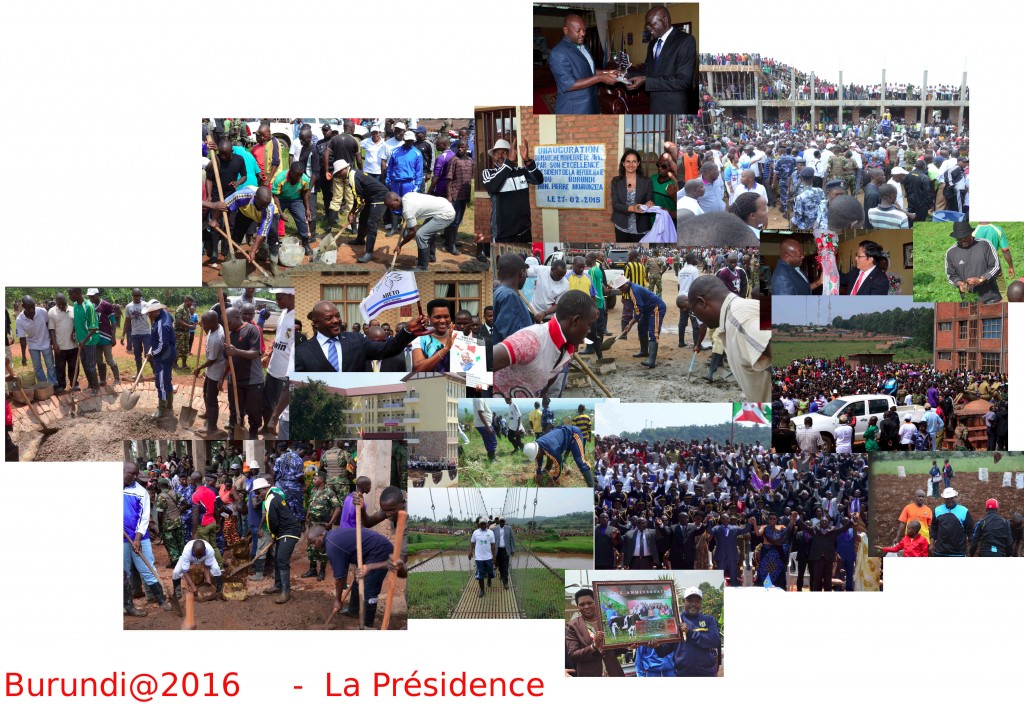 La Présidence du Burundi en 2015 Photo: AGnews / Presidence.bi 