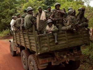 Les FARDC en patrouille dans l'Est de la RDC. Photo MONUC/Marie Frechon