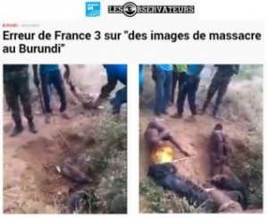 Burundi: Réaction de l'Etat burundais face à la désinformation sur France 3 ( Photo : Capture France 24 )