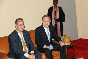 Burundi / ONU : Ban Ki-moon est à Bujumbura ( 22/02/2016)