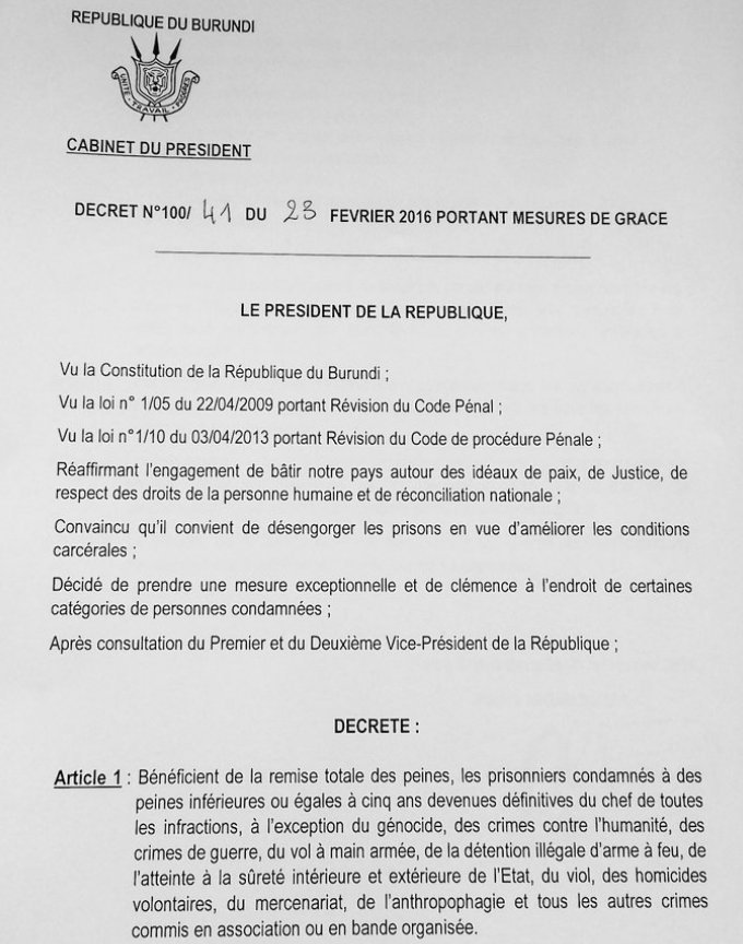 bdi-decret-100-41-23fevrier2016-burundi-grace-presidentielle