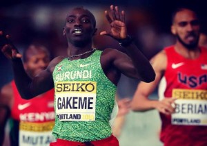 Burundi / Athlétisme : Antoine Gakeme 2ème au championnat du monde 800 M Homme en salle à Portland 