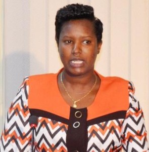 Mme Aimée Laurentine Kanyana, Ministre burundaise de la Justice et garde des sceaux. ( Photo : ppbdi.com )
