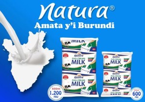 Burundi : Nouveau produit - le lait Matura - Amata y'i Burundi - ( Photo : ikiriho.bi )