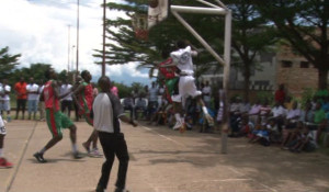 Burundi : Préparation des éliminatoires de Basket-ball zone 5 Afrique ( Photo : RTNB - avril 2016 )