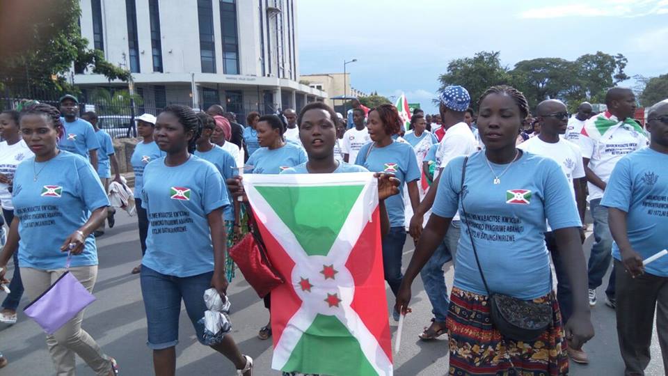 Burundi : Commémoration du 44ème anniversaire du 1er Génocide des Grands Lacs en 1972 ( Photo : François-Xavier Ndaruzaniye ) 