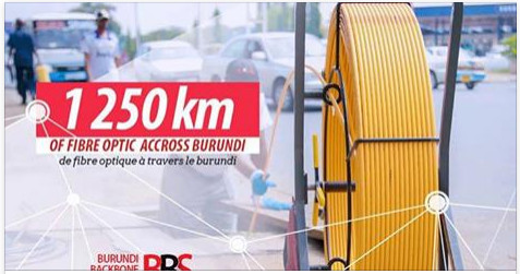 Burundi : Couverture nationale fibre optique à plus de 70% avec taux de disponibilité de 99% ( Photo : BBS )