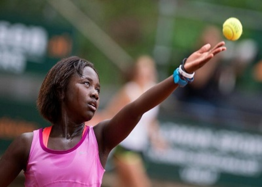 Sada Nahimana, Double championne d'Afrique en tennis des moins de 16 ans