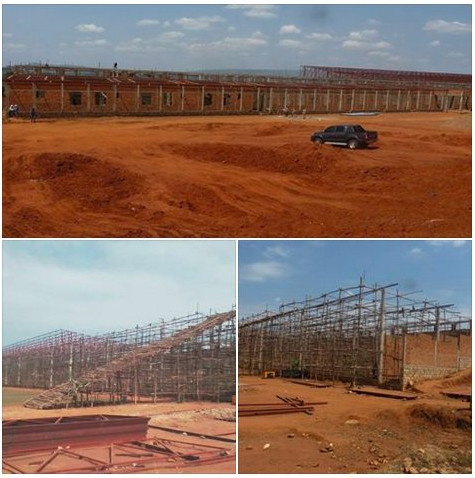 Burundi : TDC à Makamba - Construction du Stade de Makamba à la colline Gisenyi ( Photo : ikiriho )