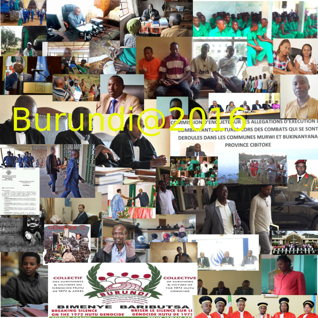 La Justice au Burundi en 2015