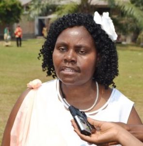 Mme Marie Goretti Ngiriye,  représentante légale de l'Association Handicap Burundi Jimbere AHBJ ( Photo : ppbdi.com  2016 ) 