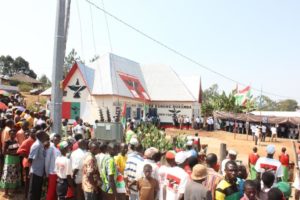 Burundi : CNDD-FDD, Inauguration de la permanence communale de Bukemba à Rutana ( Photo : Christophe Karorero    9/07/2016 )