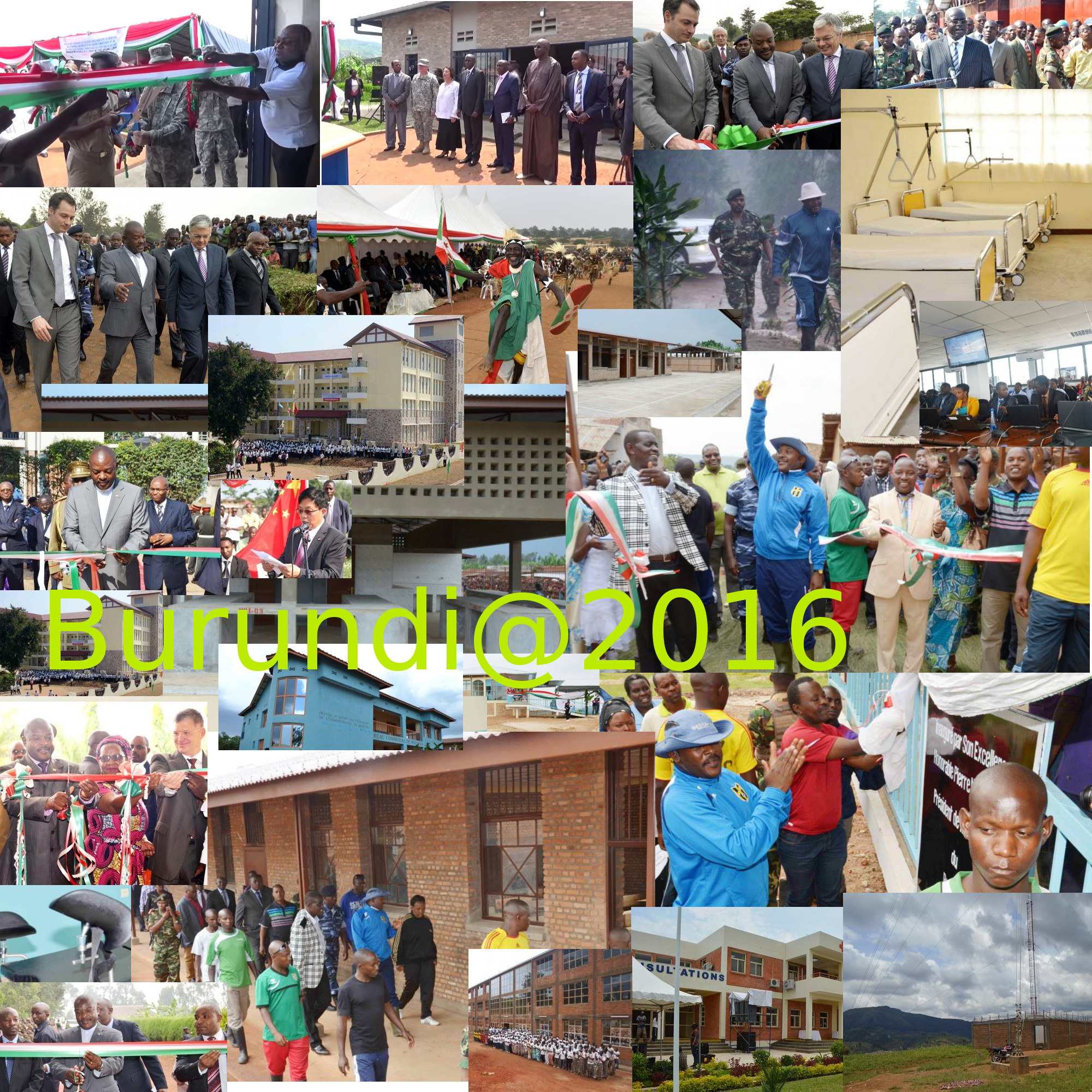 Les inaugurations de 2015 au Burundi